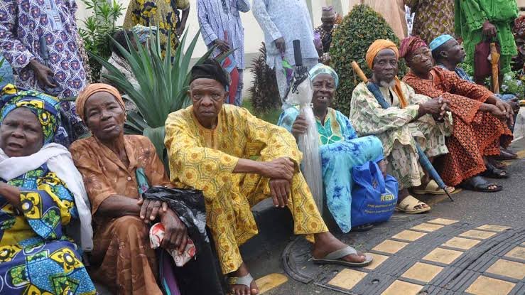 Pensioners in Nigeria