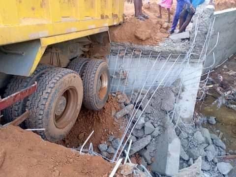 bridge constructed in Okene collapsed