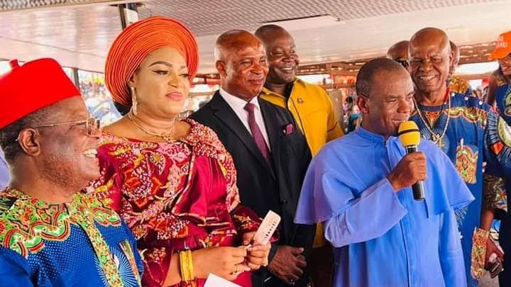 Governor Umahi visits Mbaka