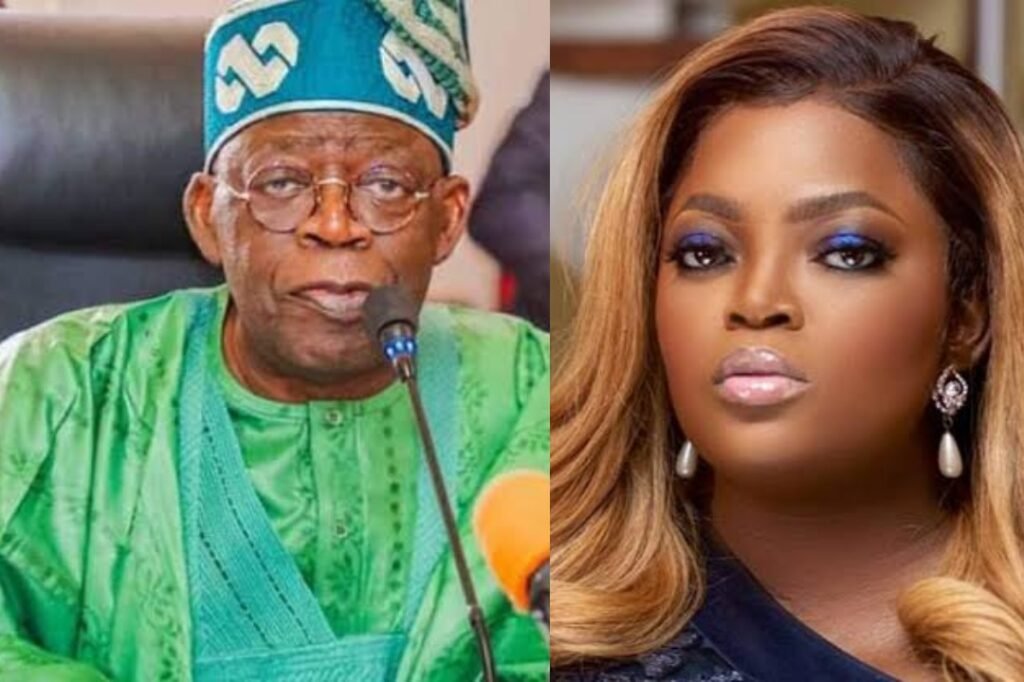 Bola Tinubu and Funke Akindele